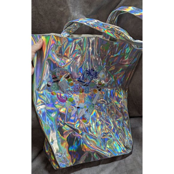 Key West Aloe Rainbow Holographic Tote - Picture 5 of 7